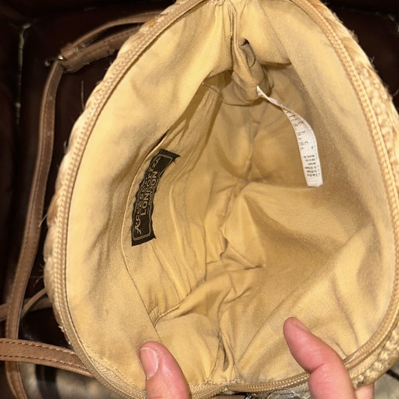 Round Jute Crossbody Bag - Picture 9 of 16